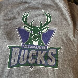 Bucks Homage Gray Sweatshirt